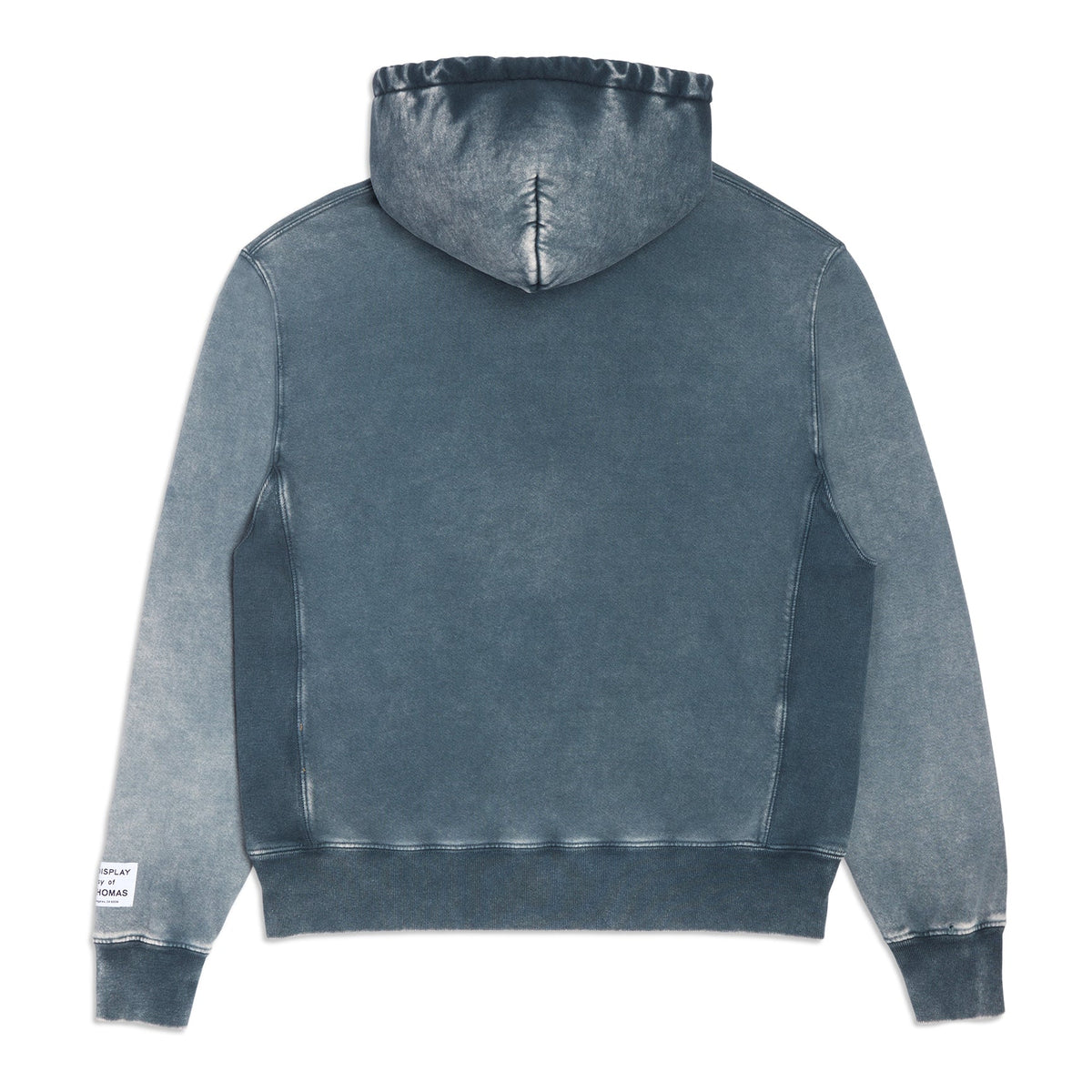 REVERSIBLE NAVY FRENCH LOGO HOODIE