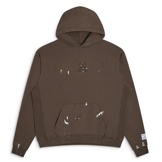 FRENCH LOGO PAINTED HOODIE