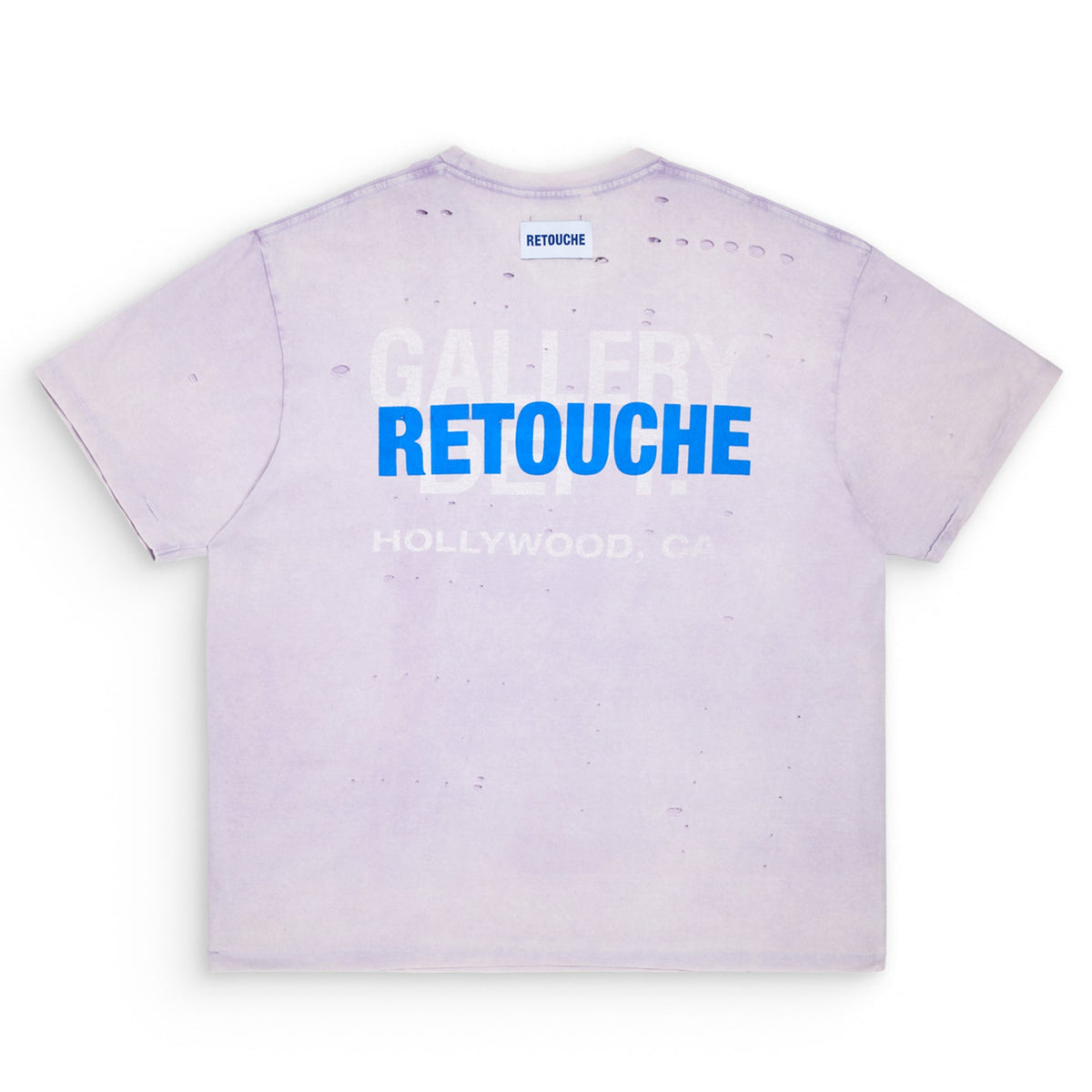 RETOUCHE DAMAGED SOUVENIR TEE