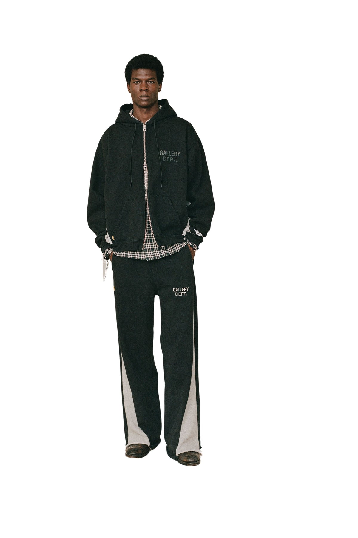 TWISTED LEG SWEATPANT FLARE