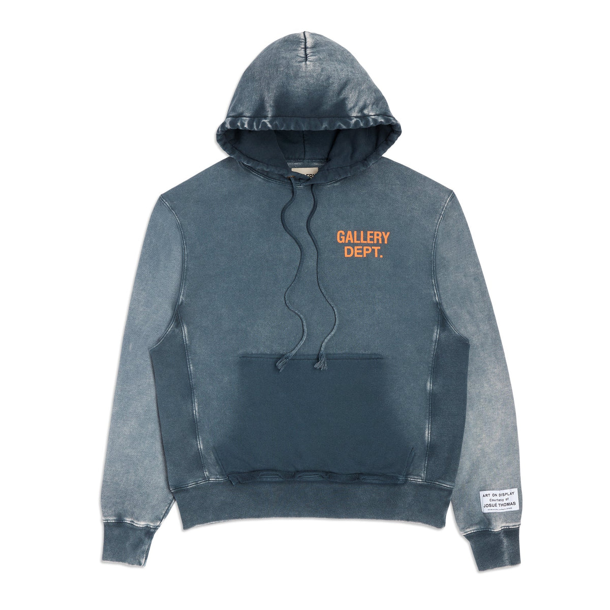 REVERSIBLE NAVY FRENCH LOGO HOODIE