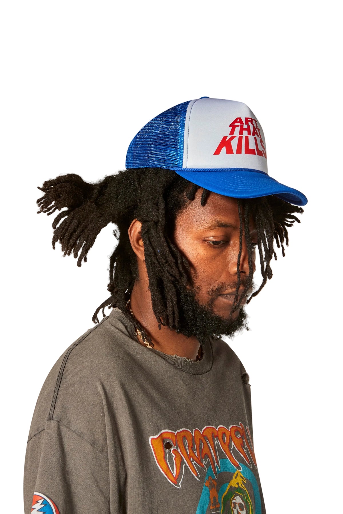 ART THAT KILLS TRUCKER HAT
