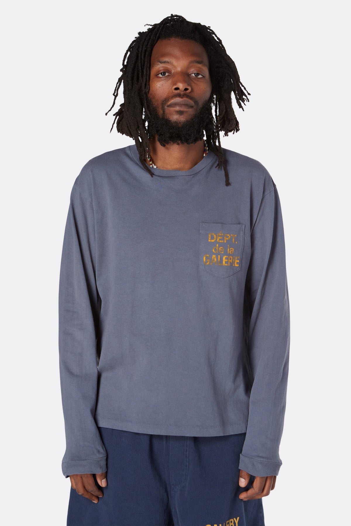 FRENCH L/S POCKET TEE