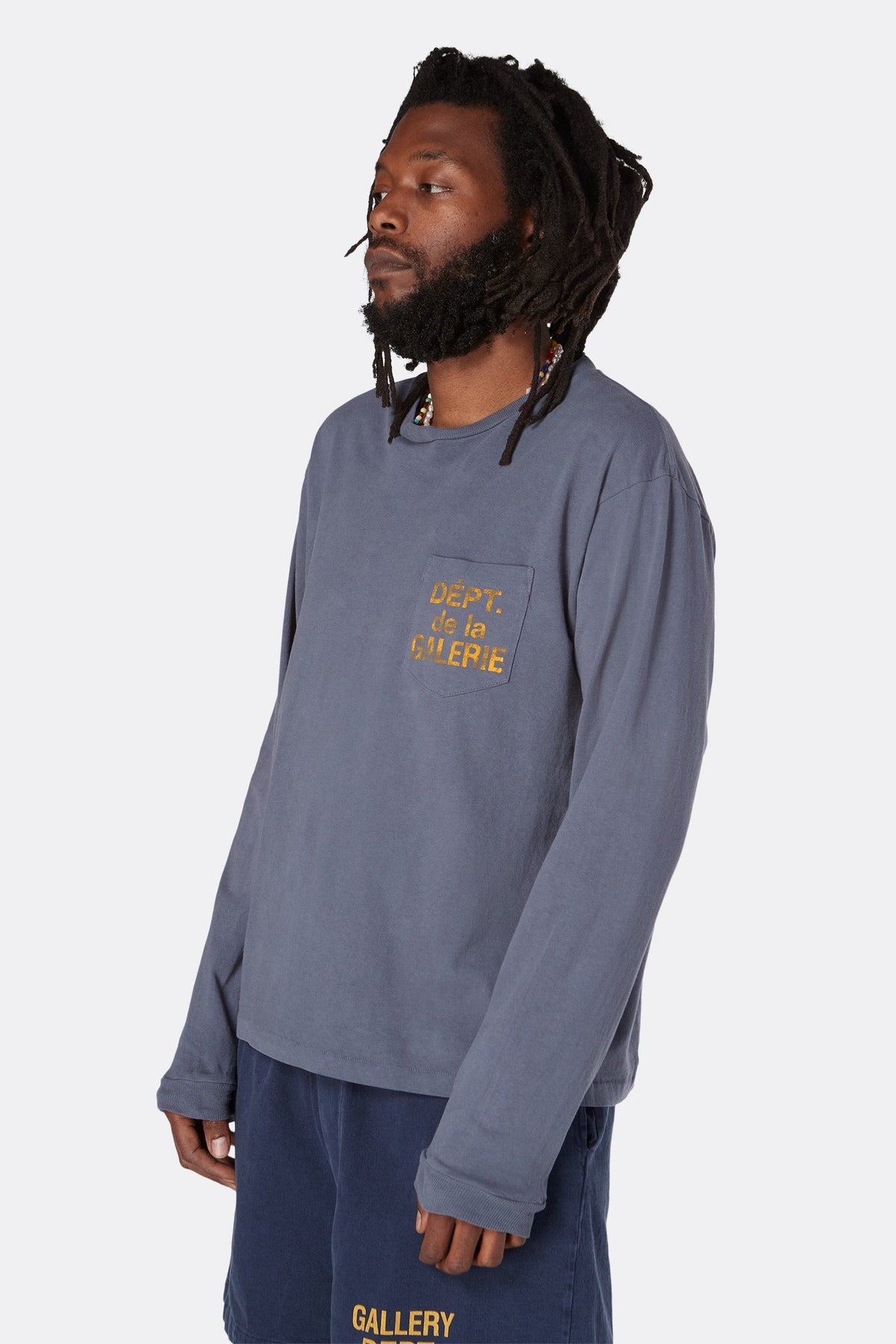 FRENCH L/S POCKET TEE