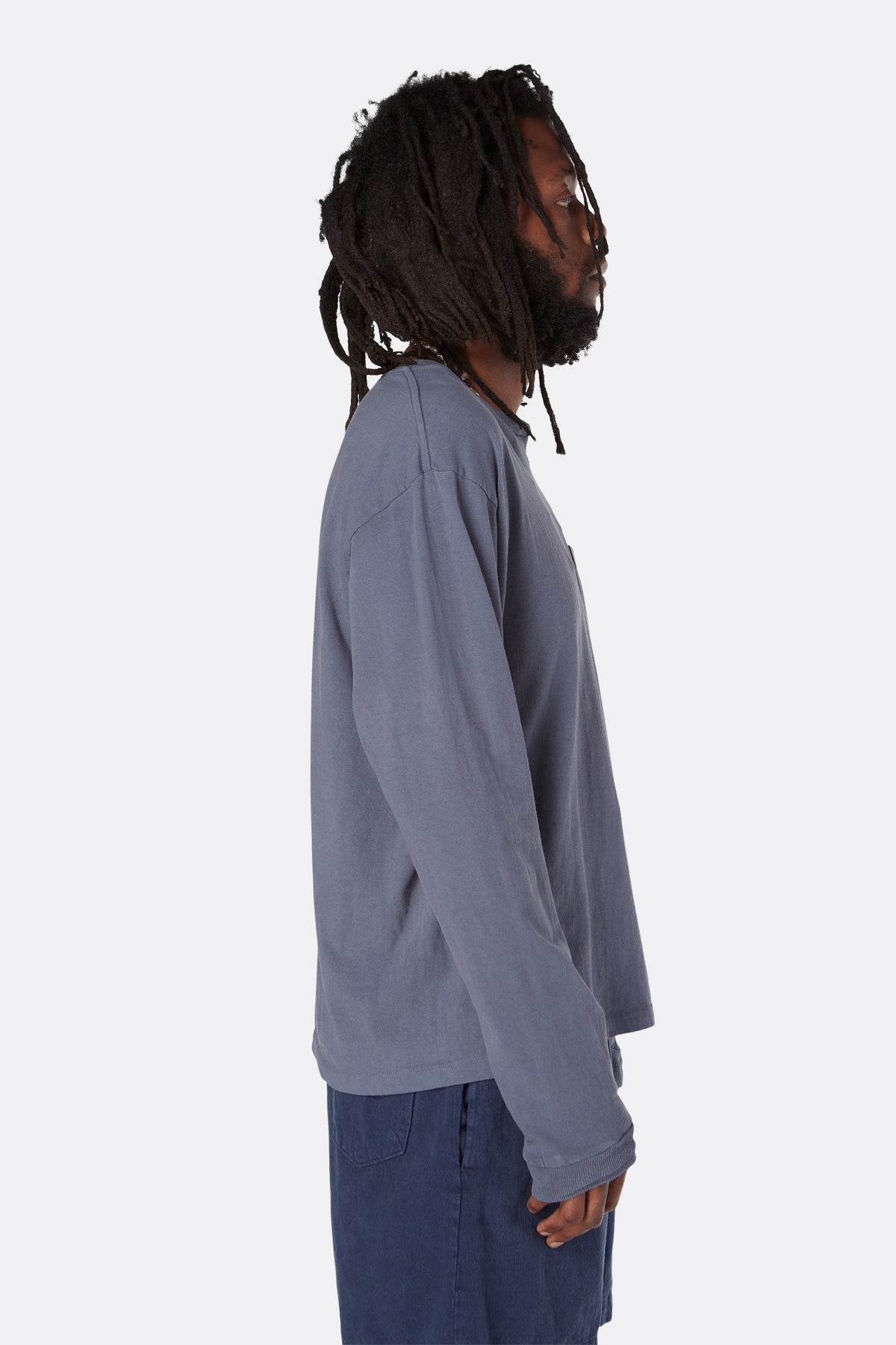 FRENCH L/S POCKET TEE