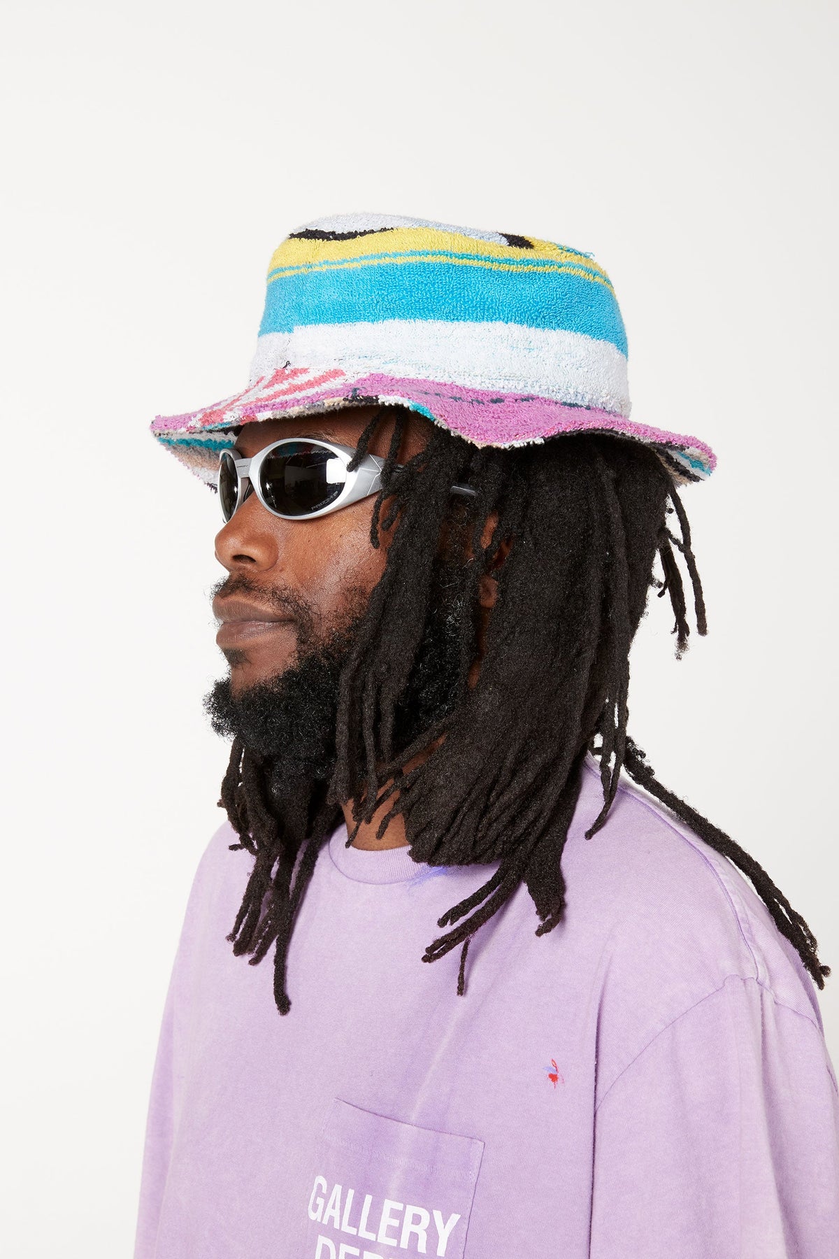 TERRY CLOTH BUCKET HAT