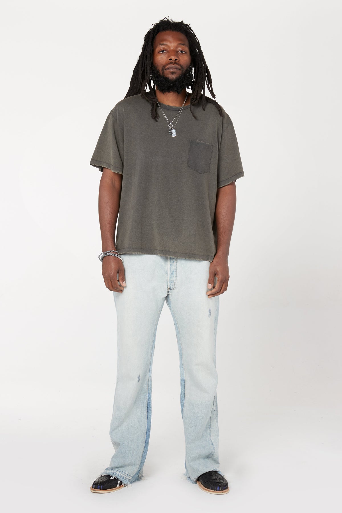 PLAIN VINTAGE POCKET TEE
