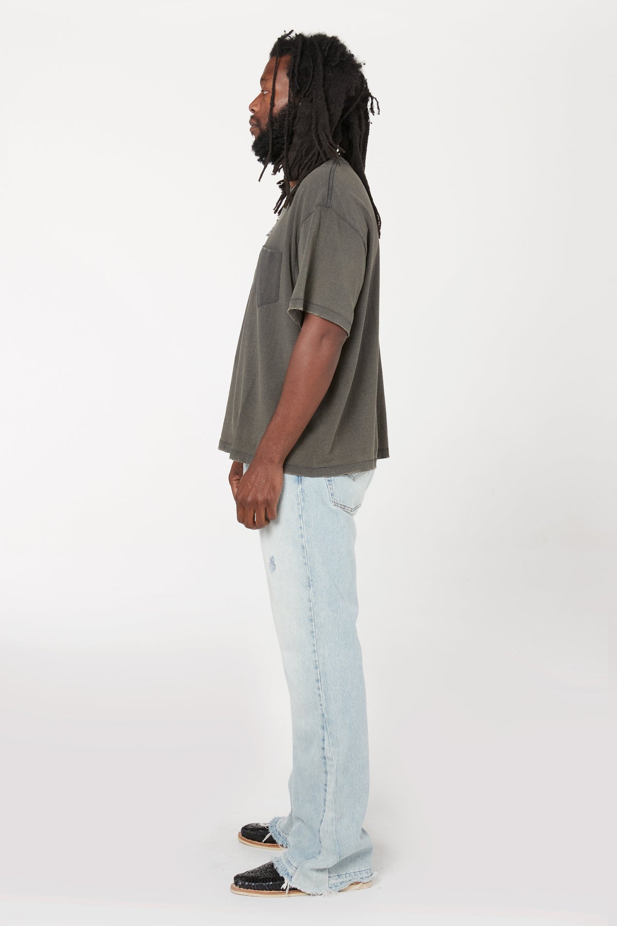 PLAIN VINTAGE POCKET TEE