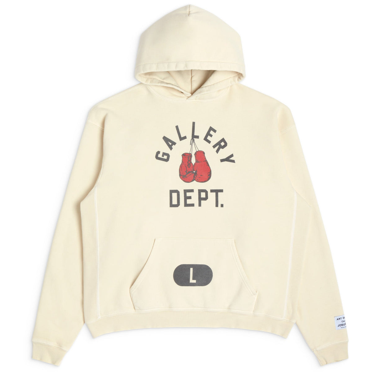 BOXING MERCH HOODIE SWEATSHIRTS GALLERY DEPARTMENT LLC XS CREAM 