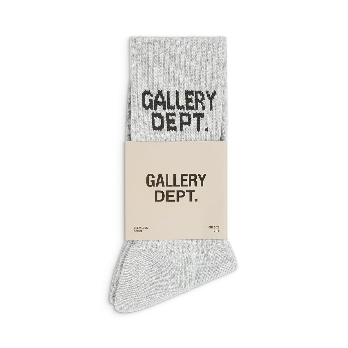 CLEAN HEATHER GREY SOCKS