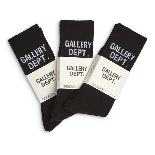 CLEAN BLACK SOCKS - SET OF 3