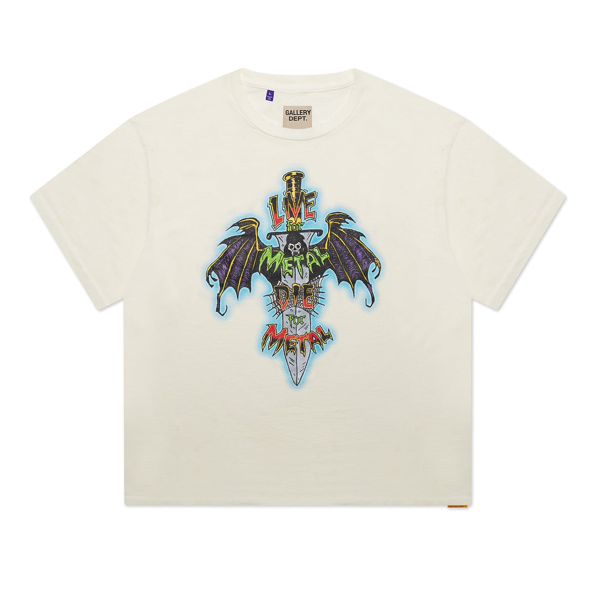 LIVE FOR METAL TEE