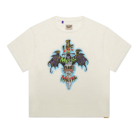 LIVE FOR METAL TEE