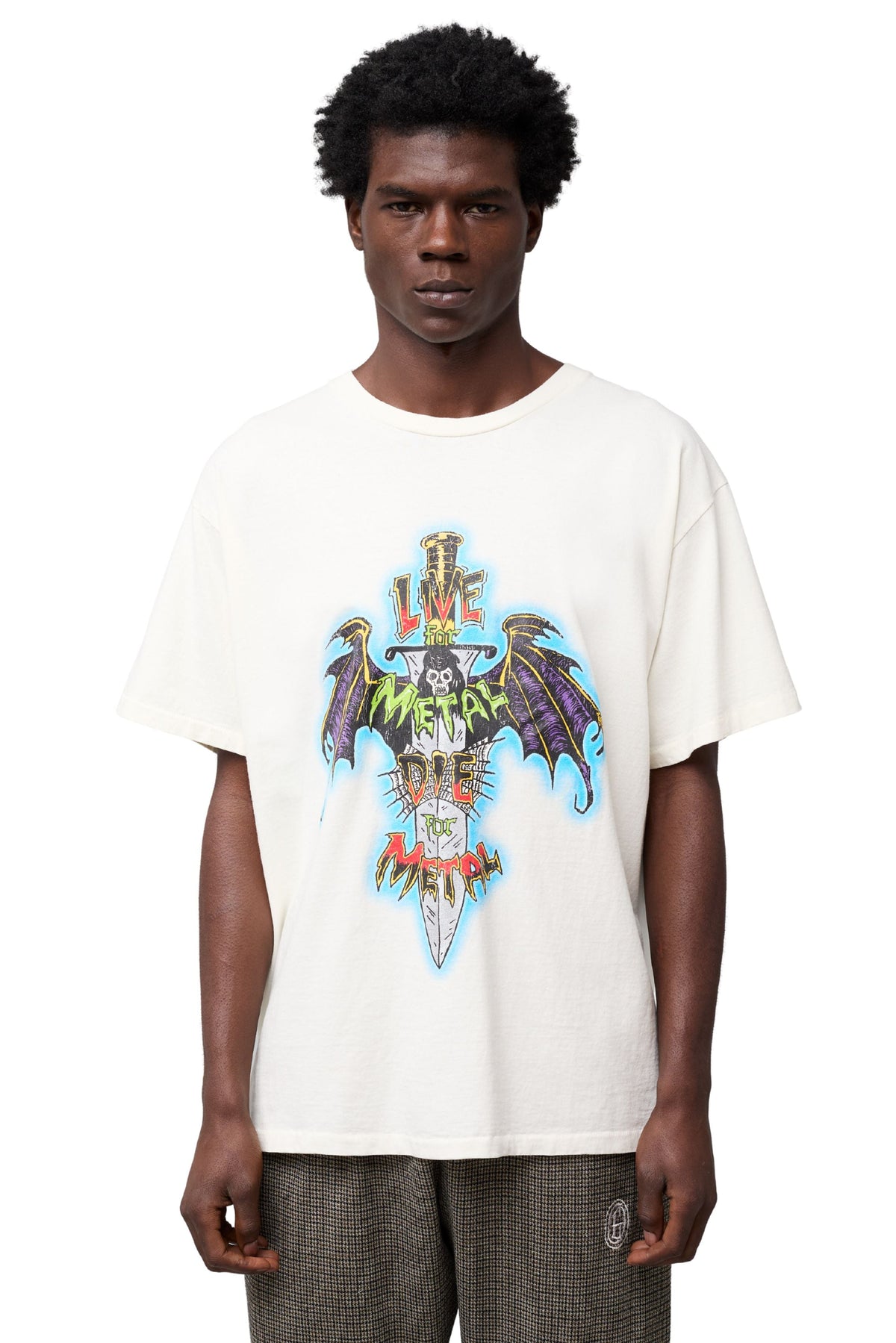 LIVE FOR METAL TEE