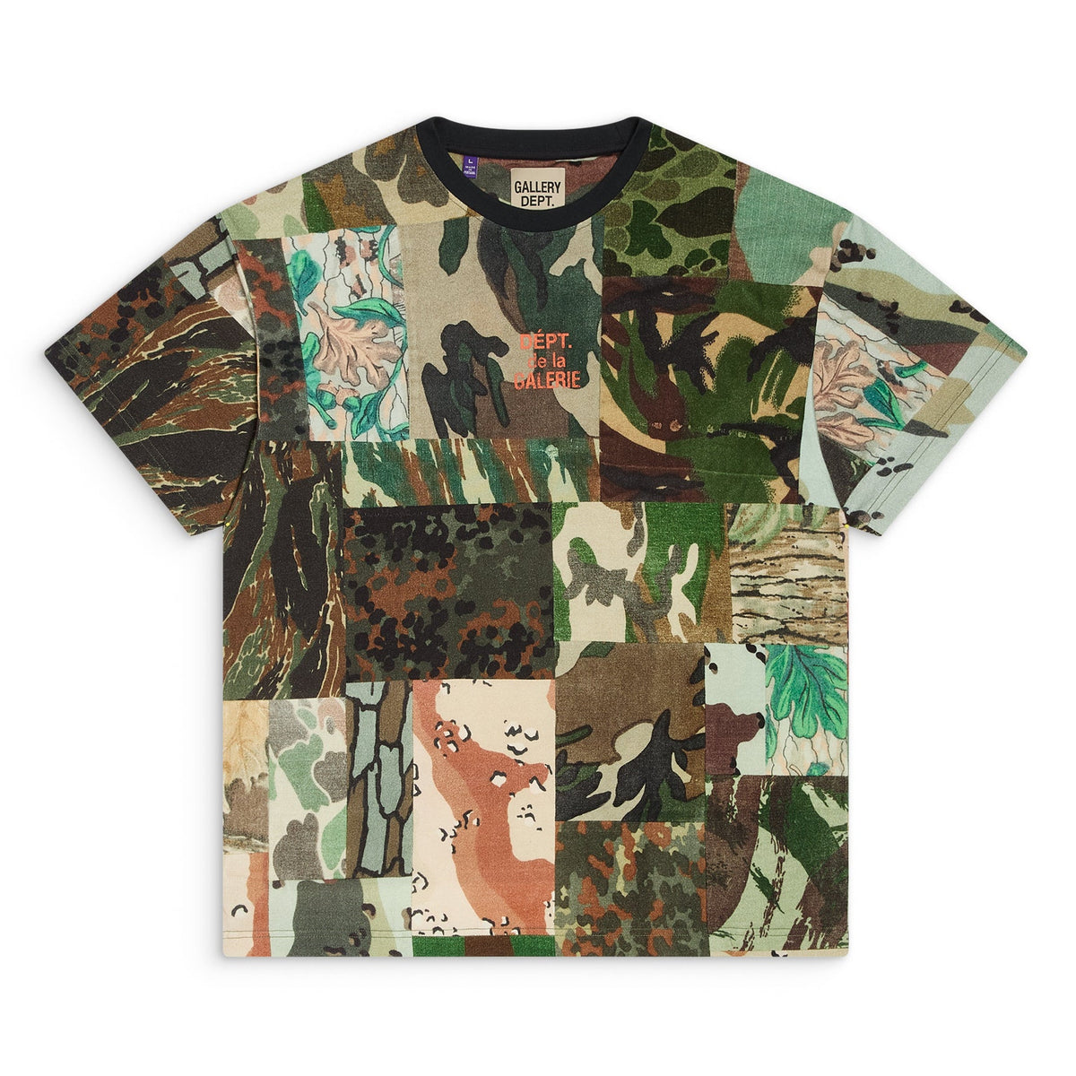 MIXED CAMO TEE