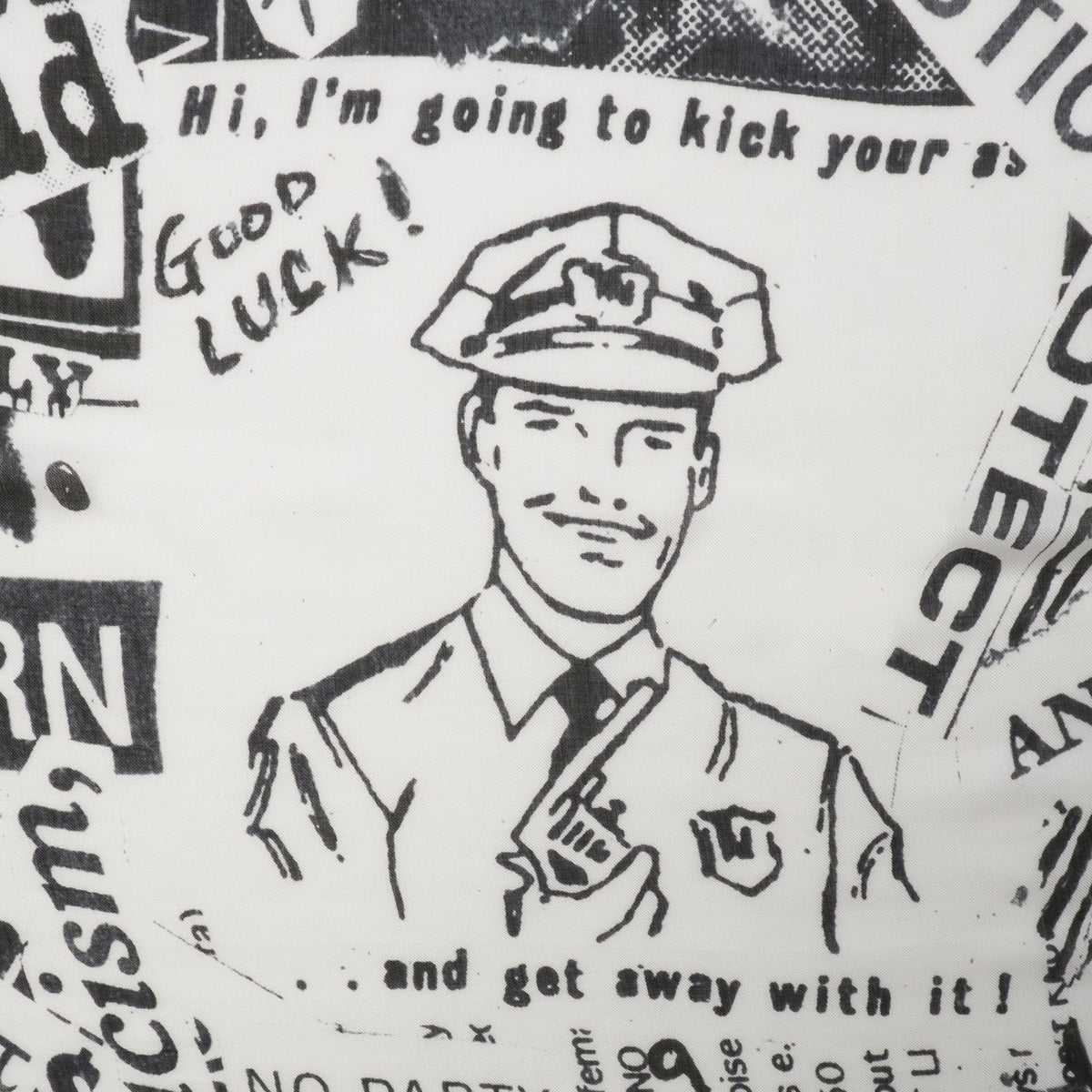 OVERSIZED GOOD LUCK SCARF