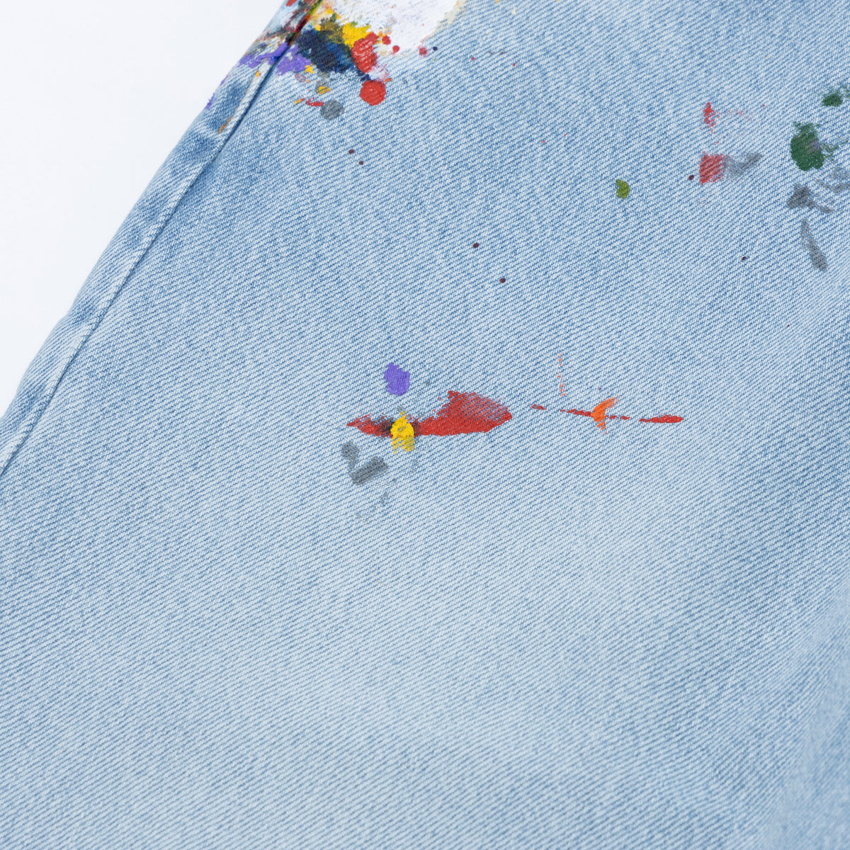 PASCAL DENIM PAINT PANT