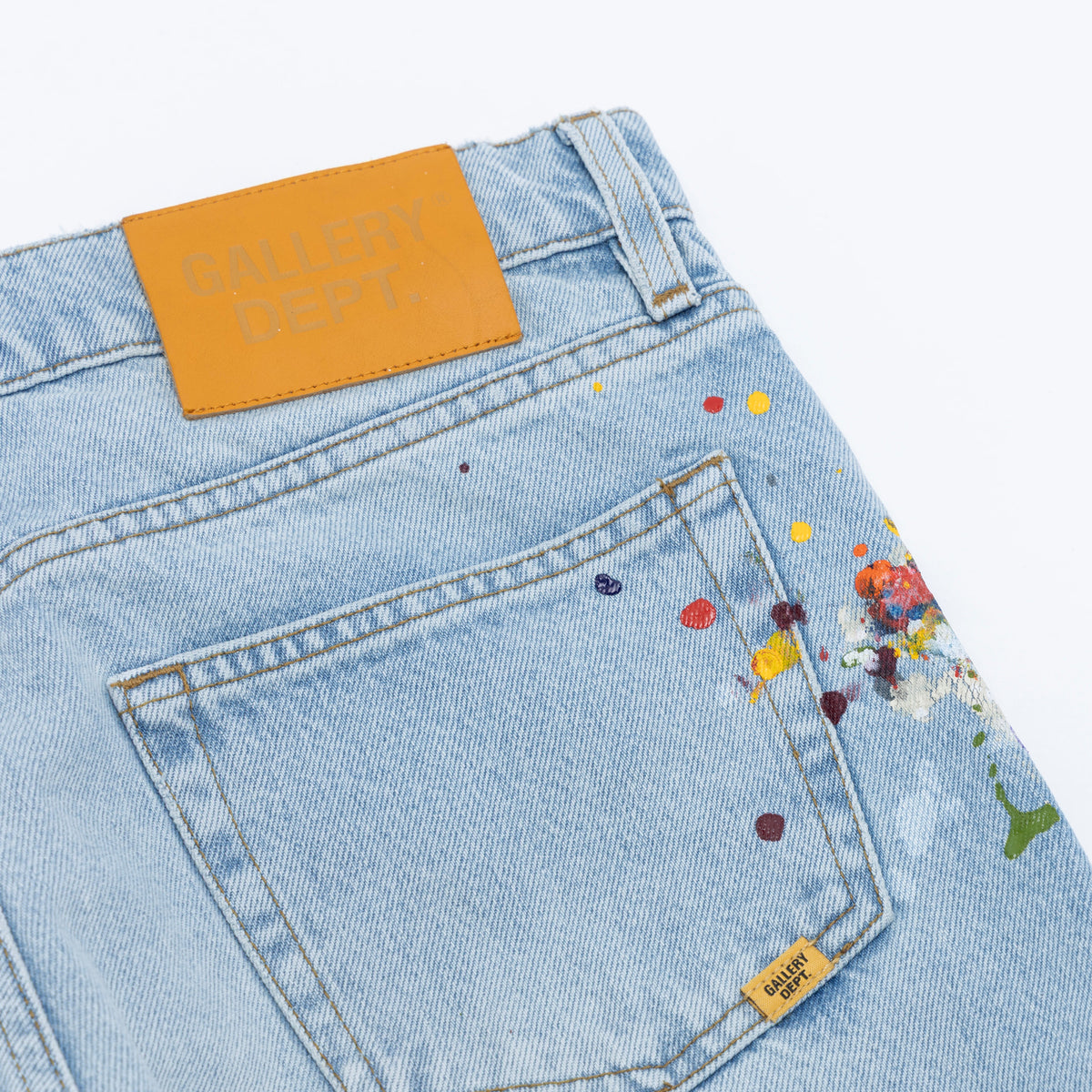 PASCAL DENIM PAINT PANT