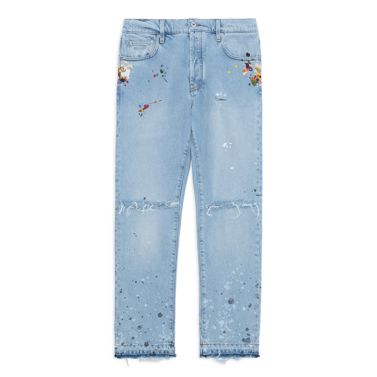 PASCAL DENIM PAINT PANT