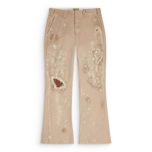 RICO CHINO FLARE BOTTOMS GALLERY DEPARTMENT LLC 28 32 KHAKI