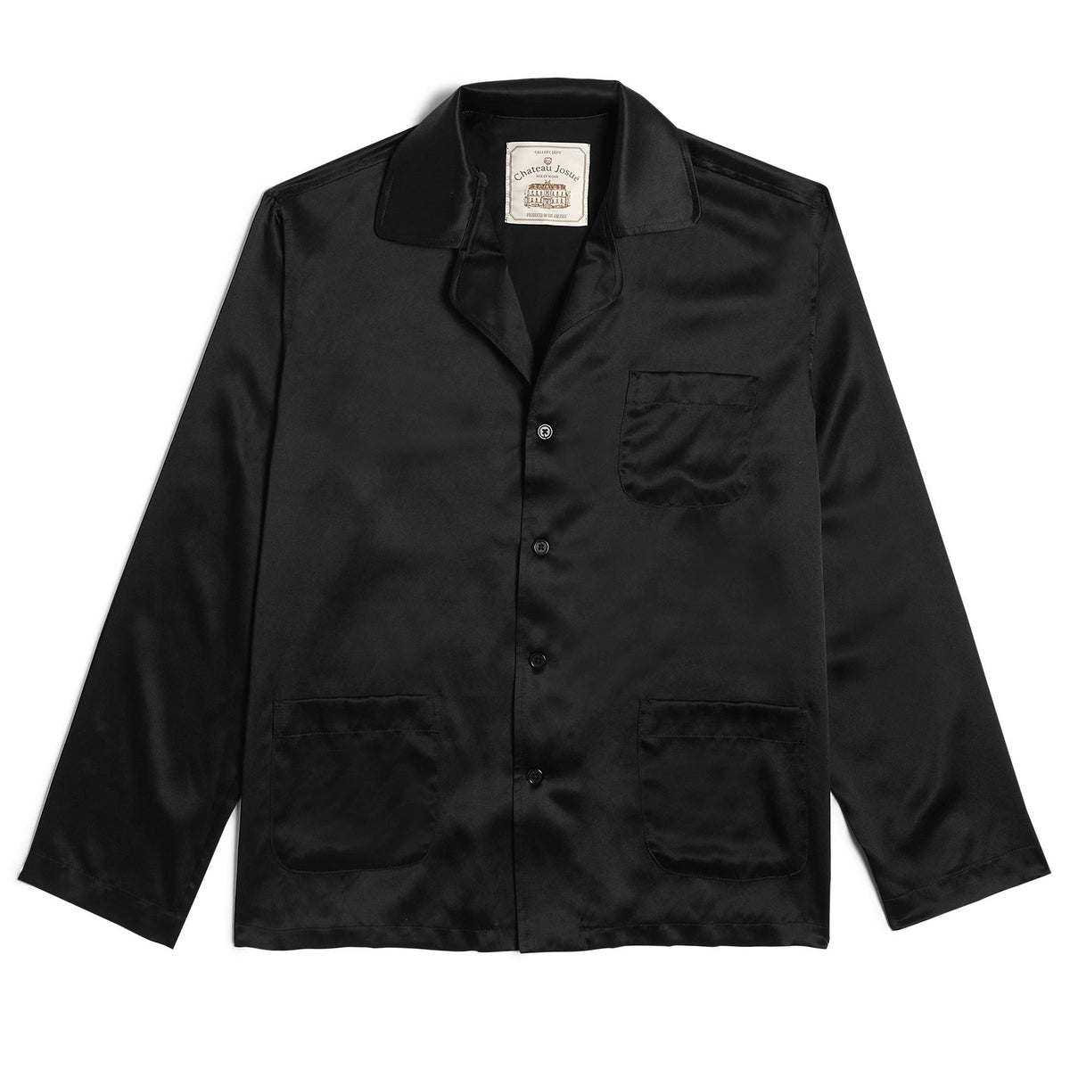 SILK PAJAMA SHIRT