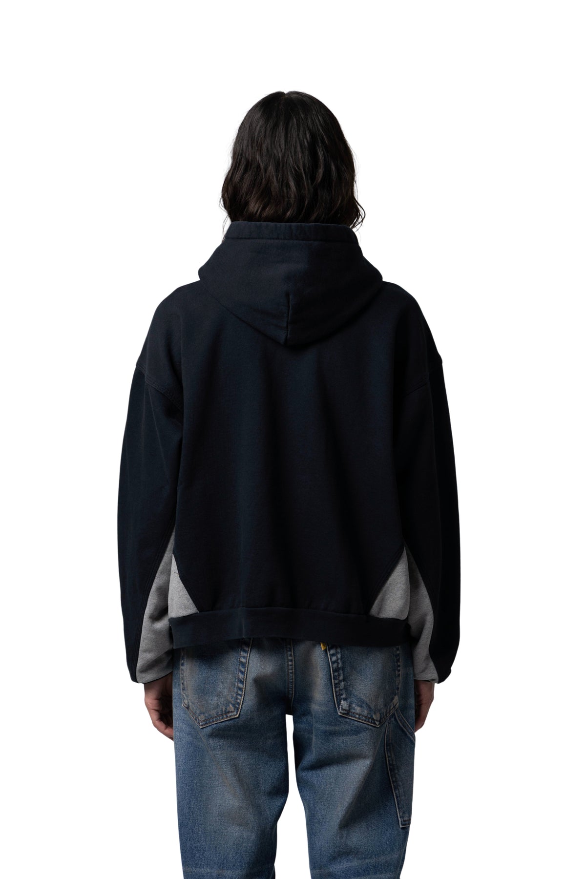 CONTRAST PANEL SWEATSHIRT